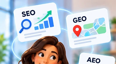 SEO, GEO et AEO